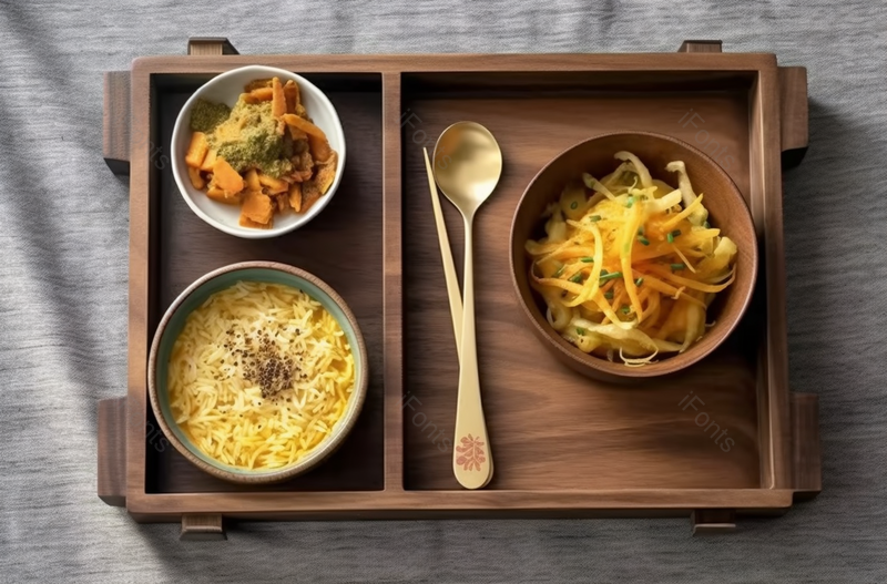 小菜和美味汤面高级午餐美食背景图片,高清,摄影图,摄影图片,图片大全,摄影图免费下载
